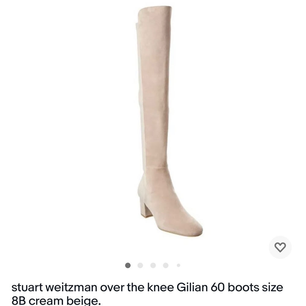 Stuart Weitzman over the knee boots, Gillian 60, size 8B